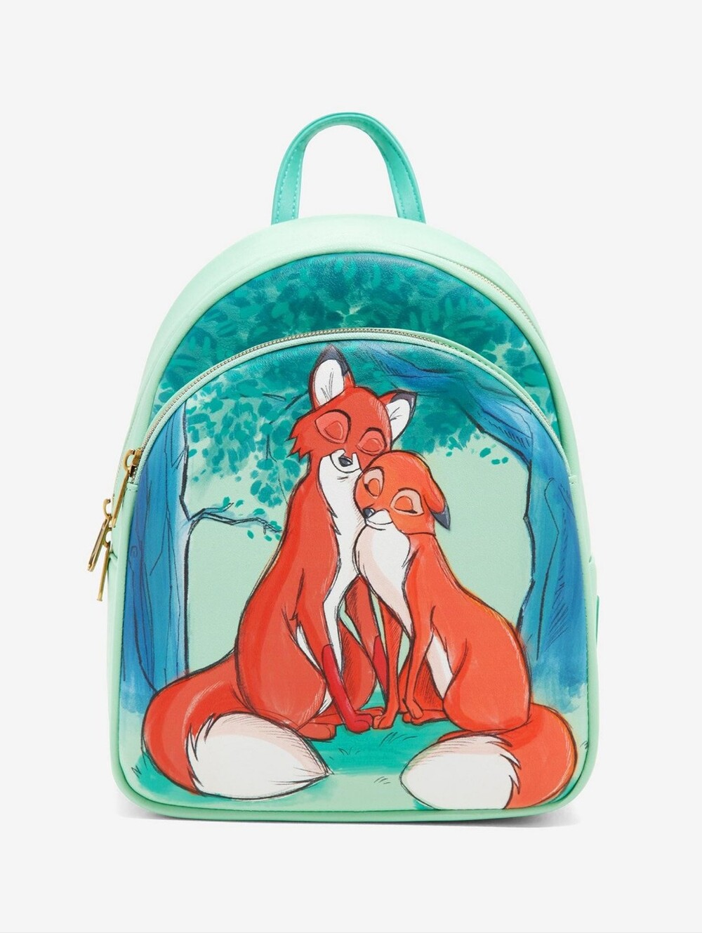 Loungefly Disney The Fox And The Hound Tod And Vixey Backpack New With Tags!
